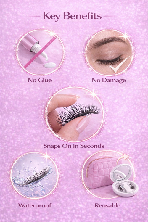 Chic-Clic Magnetic Eyelashes Kit
