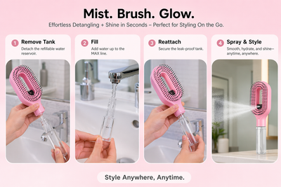 H2-Flow Hydrating Hairbrush